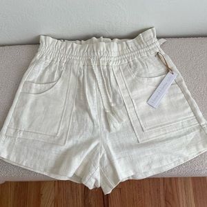 NEW House of Harlow 1960 Linen Shorts